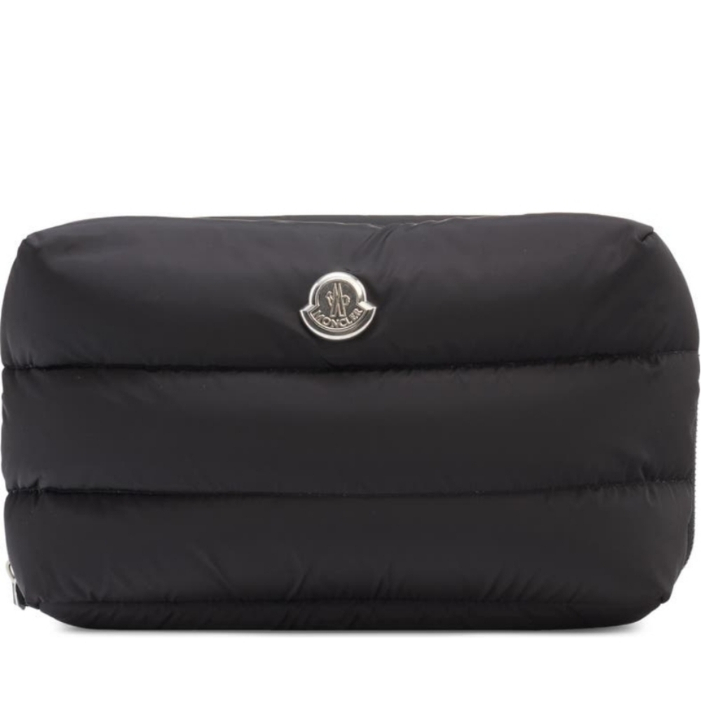Moncler Quilted Black Clutch
